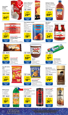 Tesco supermarkety od 3.9. do 9.9.2025