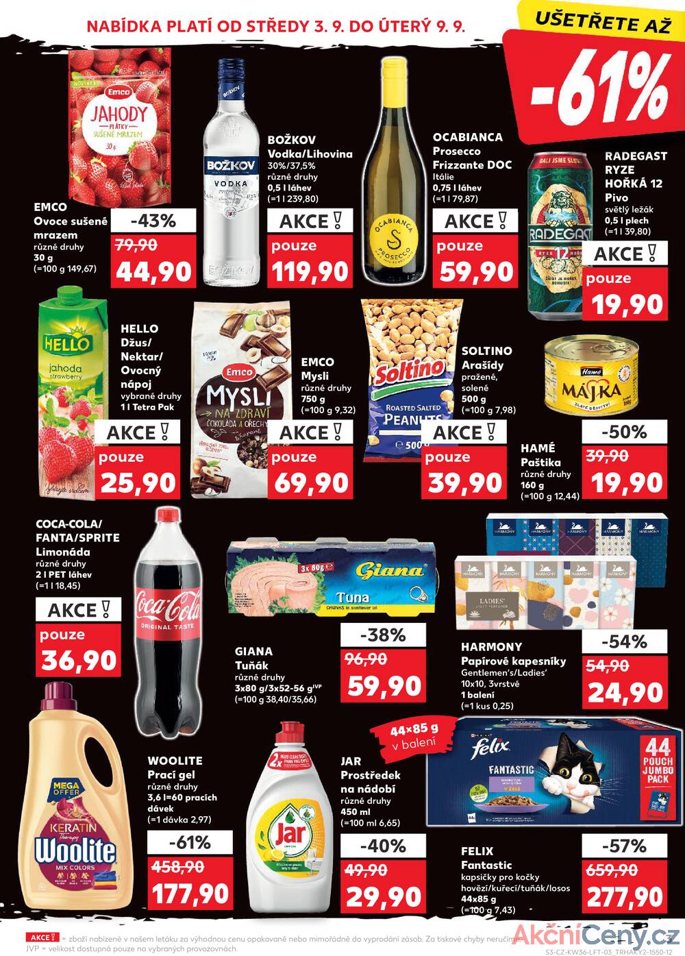 Leták Kaufland - Kaufland 3.9. - 9.9. - Kaufland - Rokycany - strana 3