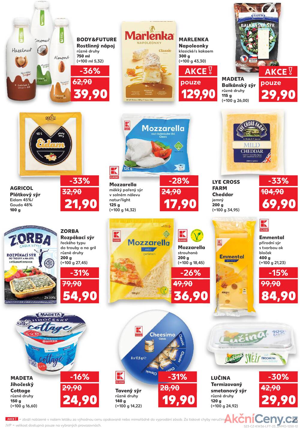 Leták Kaufland - Kaufland 3.9. - 9.9. - Kaufland - Sokolov - strana 23