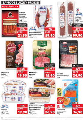 Kaufland 3.9. - 9.9. - Kaufland - Sokolov