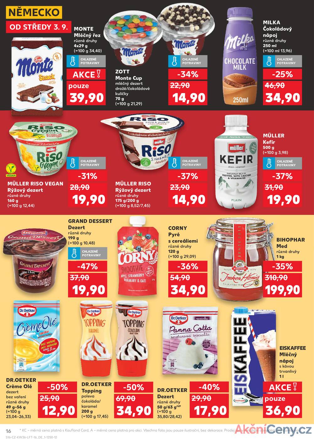 Leták Kaufland - Kaufland 3.9. - 9.9. - Kaufland - Žďár nad Sázavou - strana 16