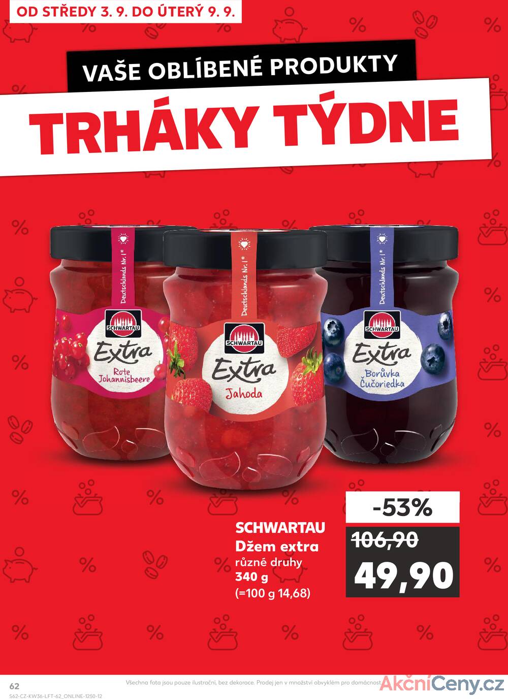 Leták Kaufland - Kaufland 3.9. - 9.9. - Kaufland - Blansko - strana 62