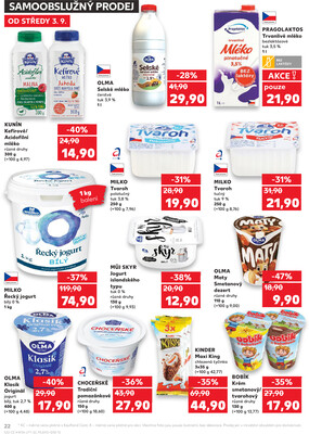 Kaufland 3.9. - 9.9. - Kaufland - Blansko