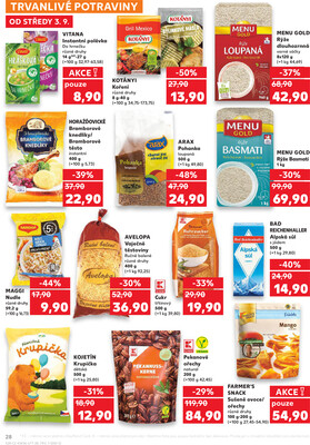 Kaufland 3.9. - 9.9. - Kaufland - Blansko