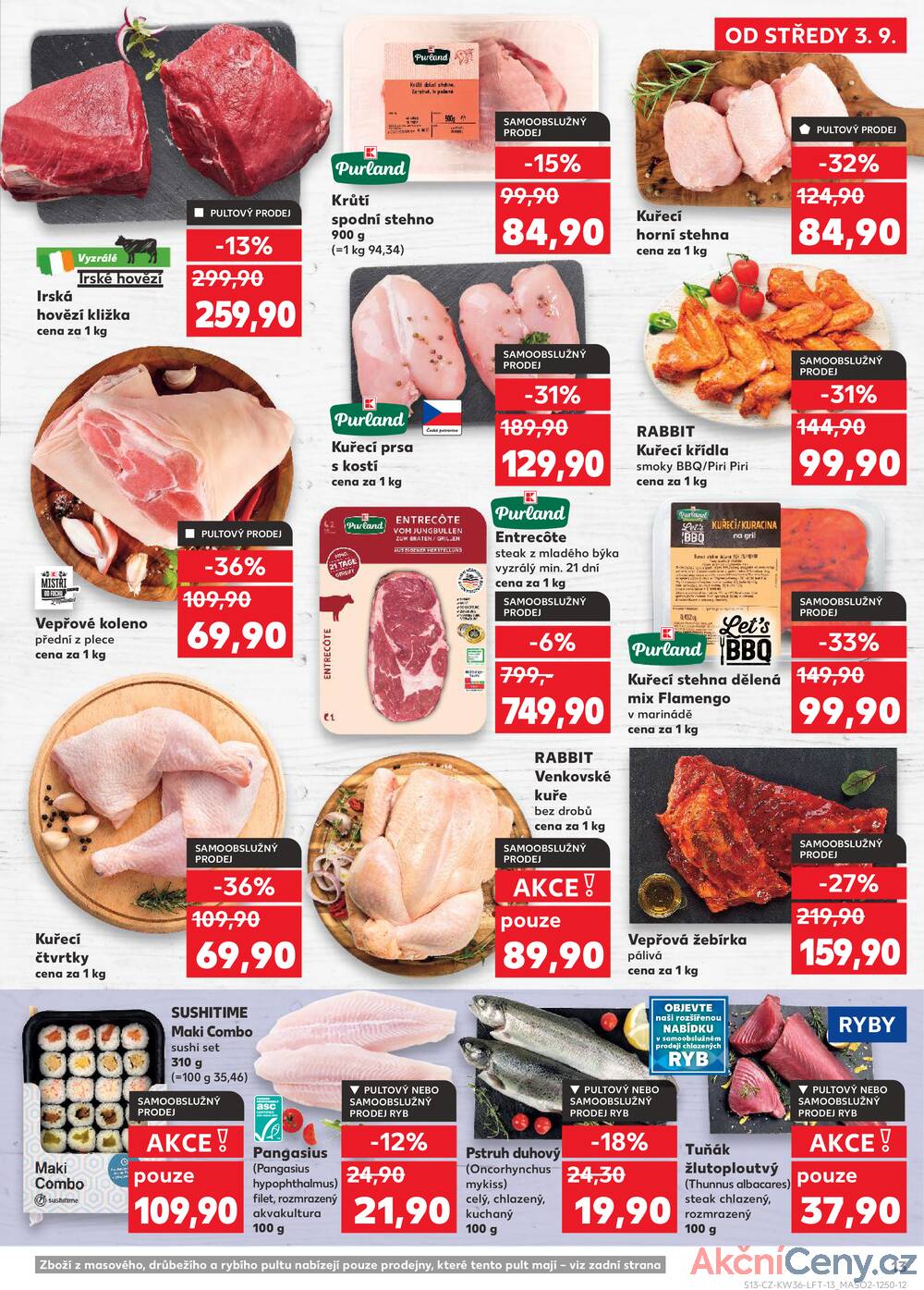 Leták Kaufland - Kaufland 3.9. - 9.9. - Kaufland - Zábřeh na Moravě - strana 13