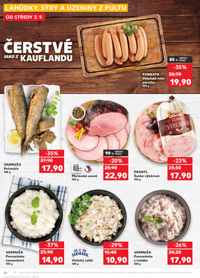 Kaufland 3.9. - 9.9. - Kaufland - Zábřeh na Moravě