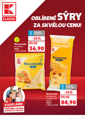 Kaufland 3.9. - 9.9. - Kaufland - Zábřeh na Moravě