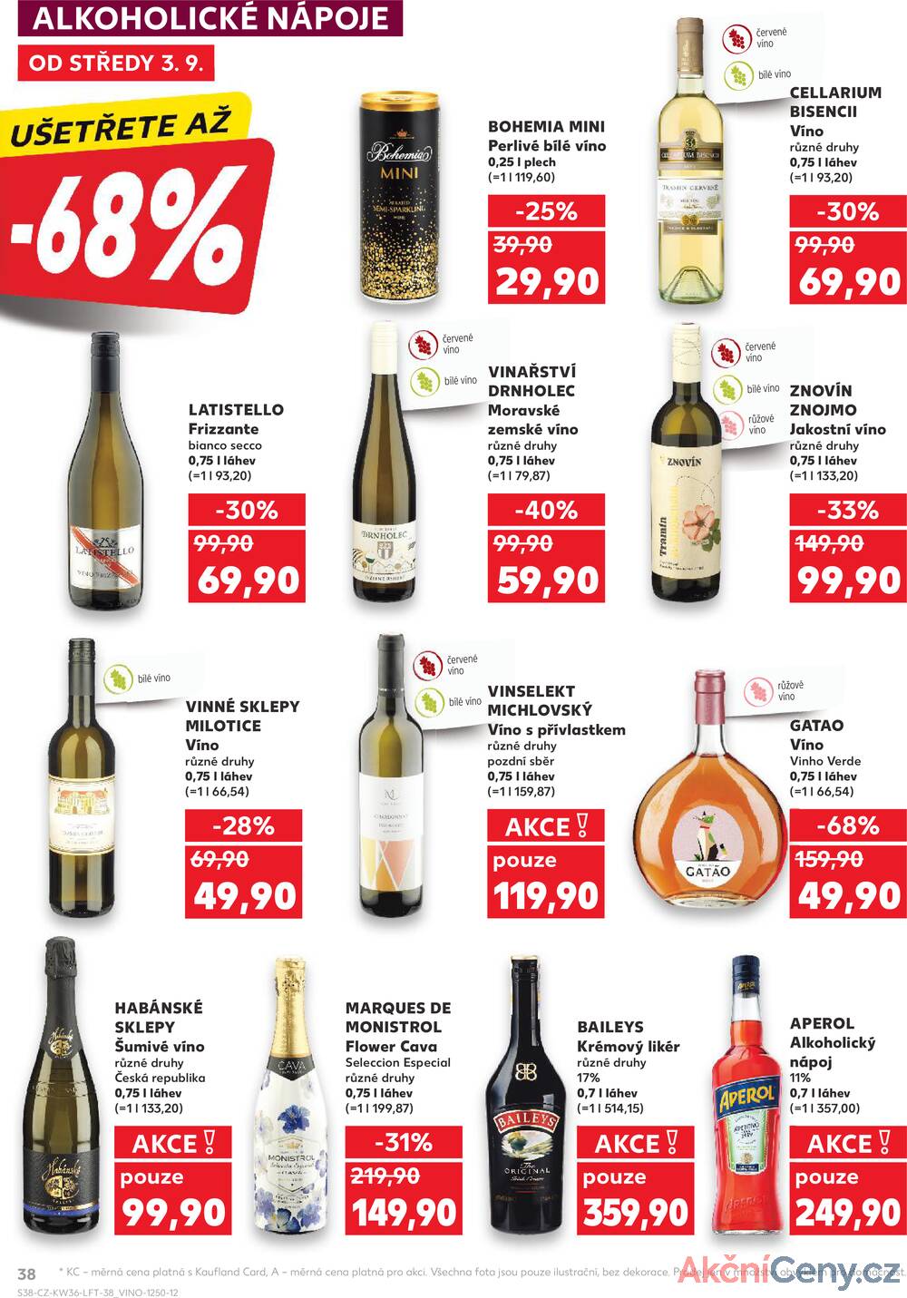 Leták Kaufland - Kaufland 3.9. - 9.9. - Kaufland - Karviná - strana 38