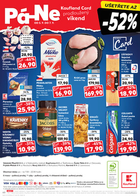 Kaufland 3.9. - 9.9. - Kaufland - Karviná