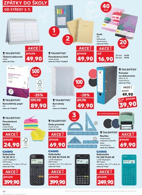 Kaufland 3.9. - 9.9. - Kaufland - Olomouc - Štursova