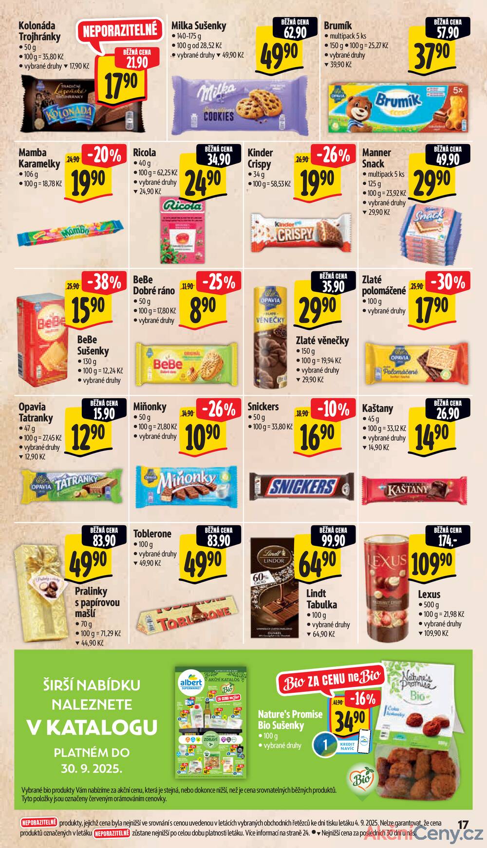 Leták Albert - Albert Supermarket od 10.9. do 16.9.2025 - strana 18 Leták Albert - Albert Supermarket od 10.9. do 16.9.2025 - strana 18