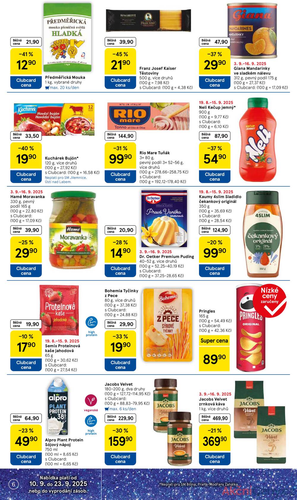 Leták Tesco - Tesco supermarkety od 10.9. do 16.9.2025 - strana 6
