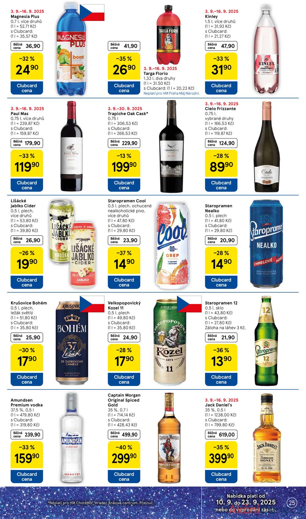 Leták Tesco - Tesco malé hypermarkety od 10.9. do 16.9.2025 - strana 25