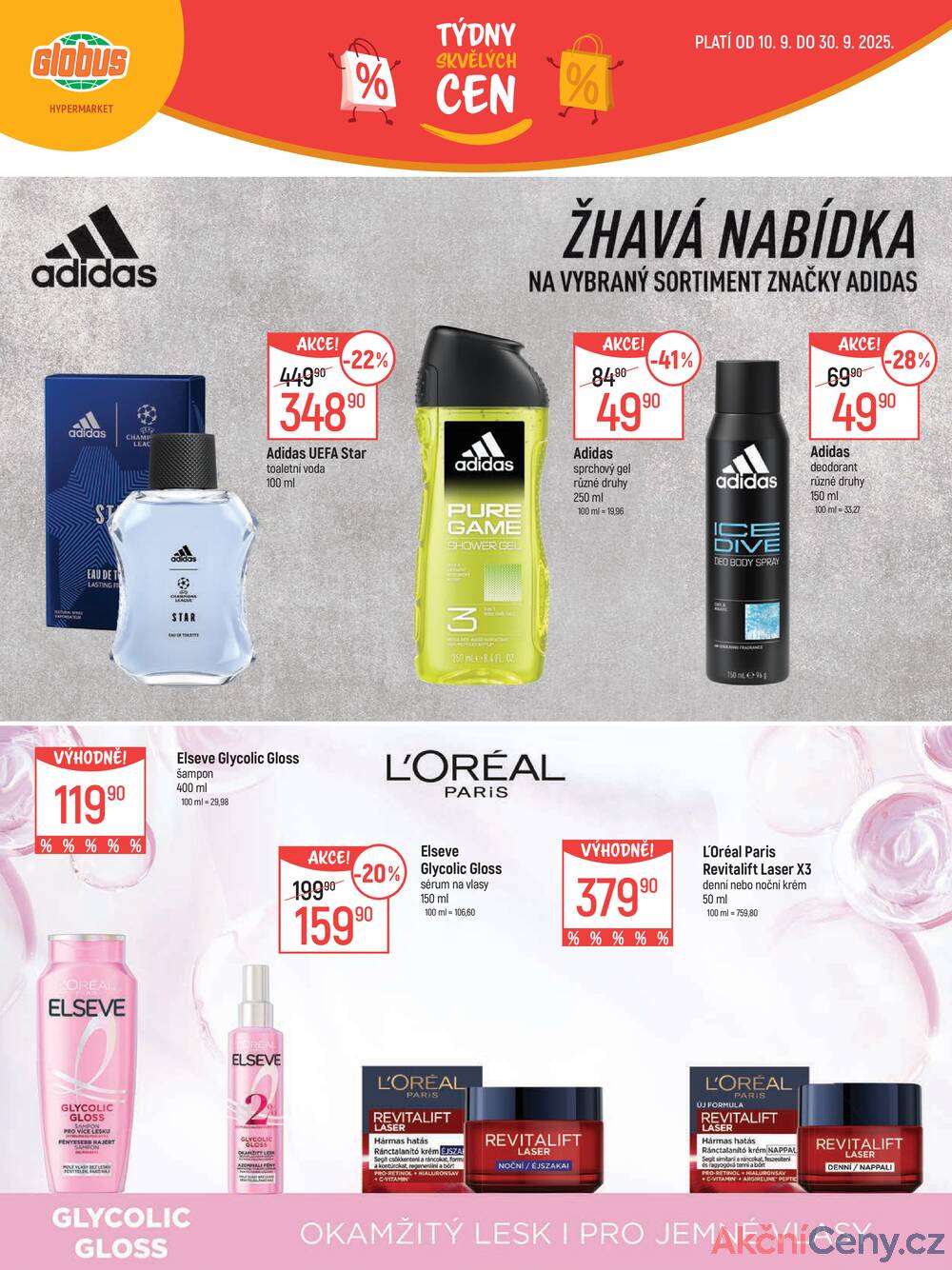 Leták Globus - Akční leták Globus 10.9. - 30.9.2025 - Globus Opava - strana 20