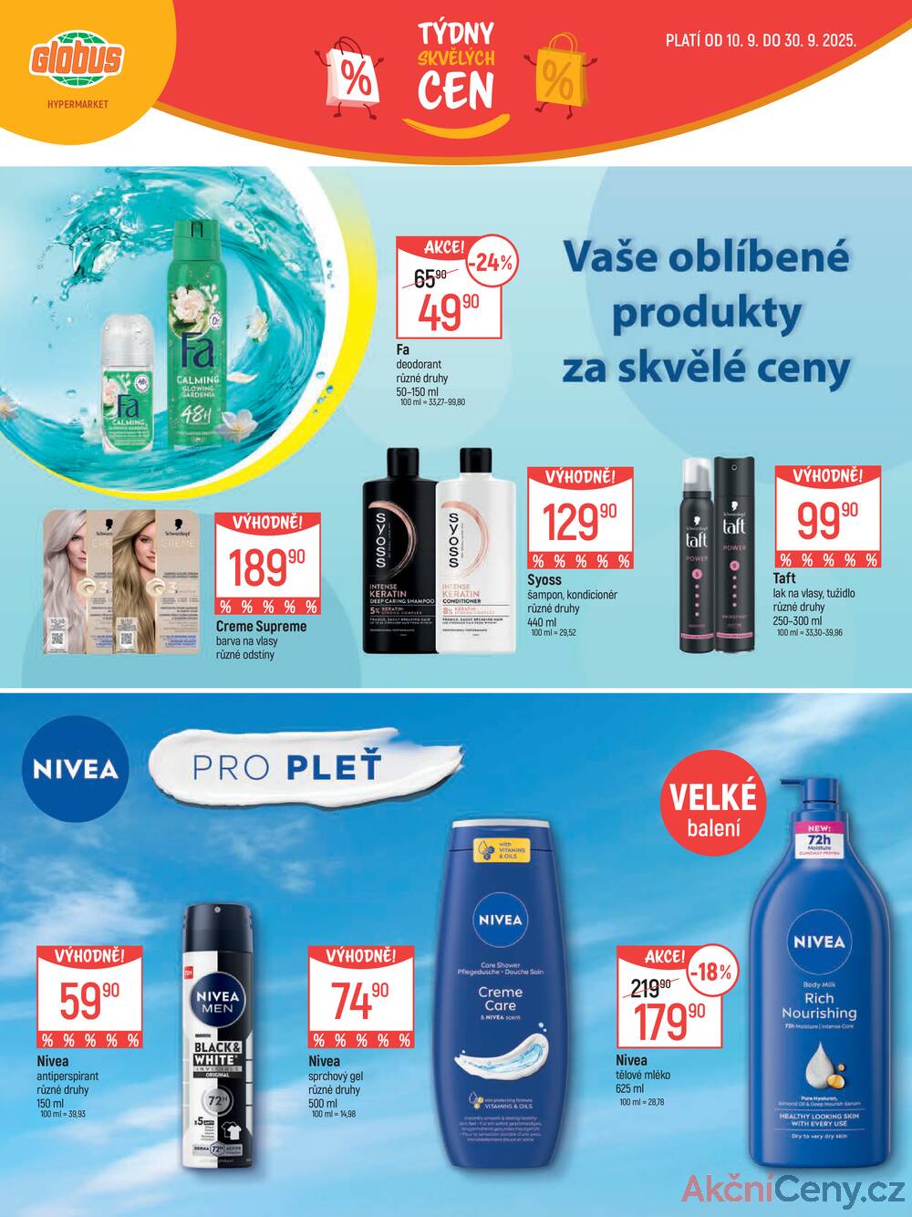 Leták Globus - Akční leták Globus 10.9. - 30.9.2025 - Globus Opava - strana 21
