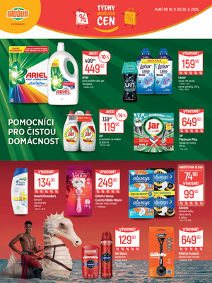 Akční leták Globus 10.9. - 30.9.2025 - Globus Brno Ivanovice