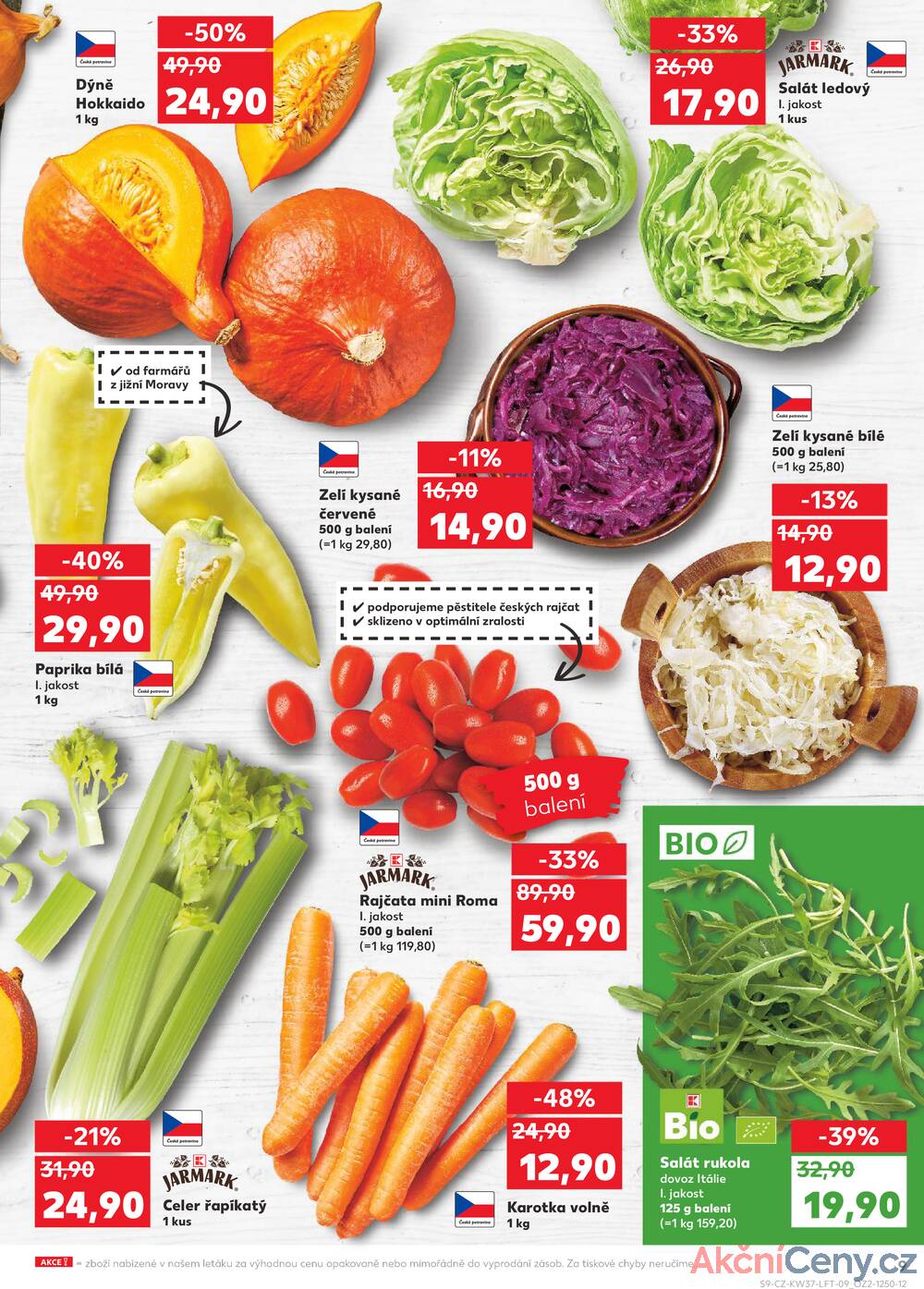 Leták Kaufland - Kaufland 10.9. - 16.9. - Kaufland - Praha 12 (Modřany) - strana 9