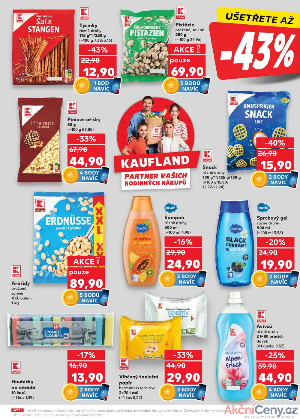 Leták Kaufland - Kaufland 10.9. - 16.9. - Kaufland - Praha 12 (Modřany) - strana 23