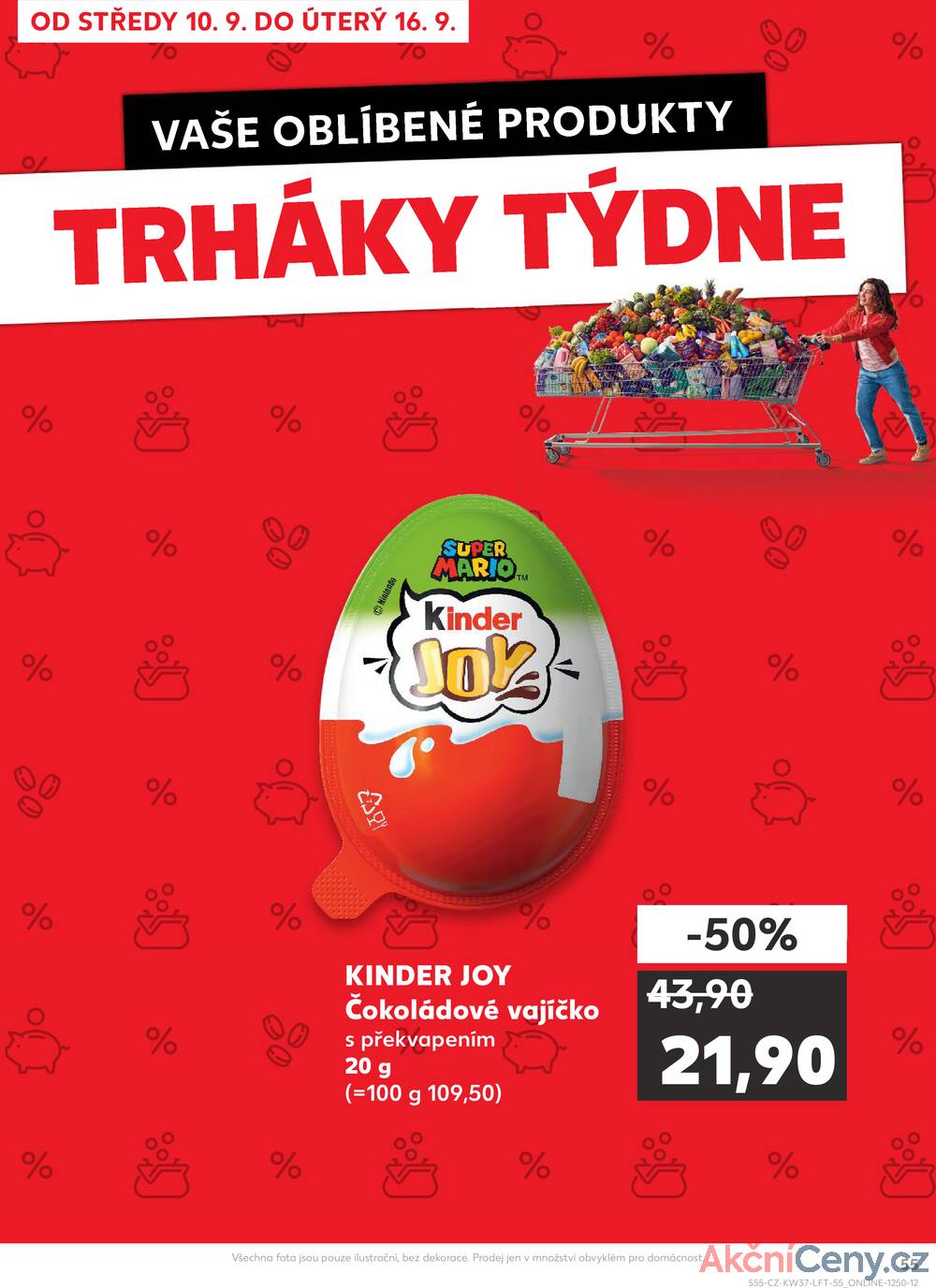 Leták Kaufland - Kaufland 10.9. - 16.9. - Kaufland - Praha 12 (Modřany) - strana 55
