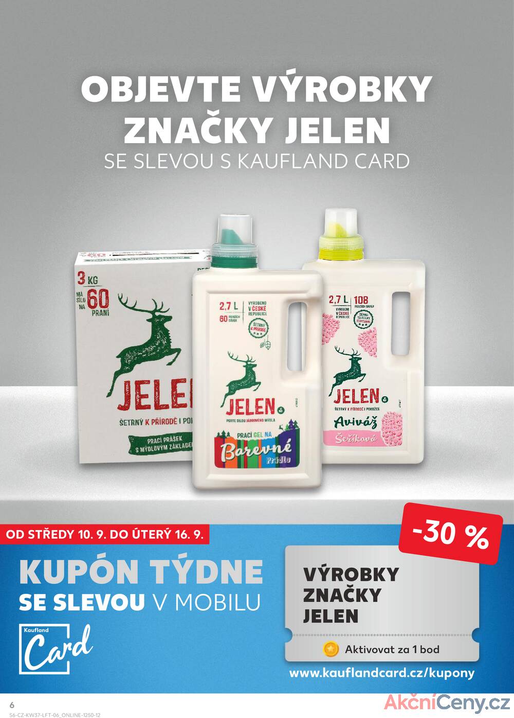 Leták Kaufland - Kaufland 10.9. - 16.9. - Kaufland - Cheb - strana 6