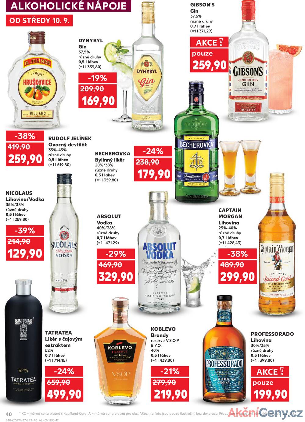 Leták Kaufland - Kaufland 10.9. - 16.9. - Kaufland - Cheb - strana 40