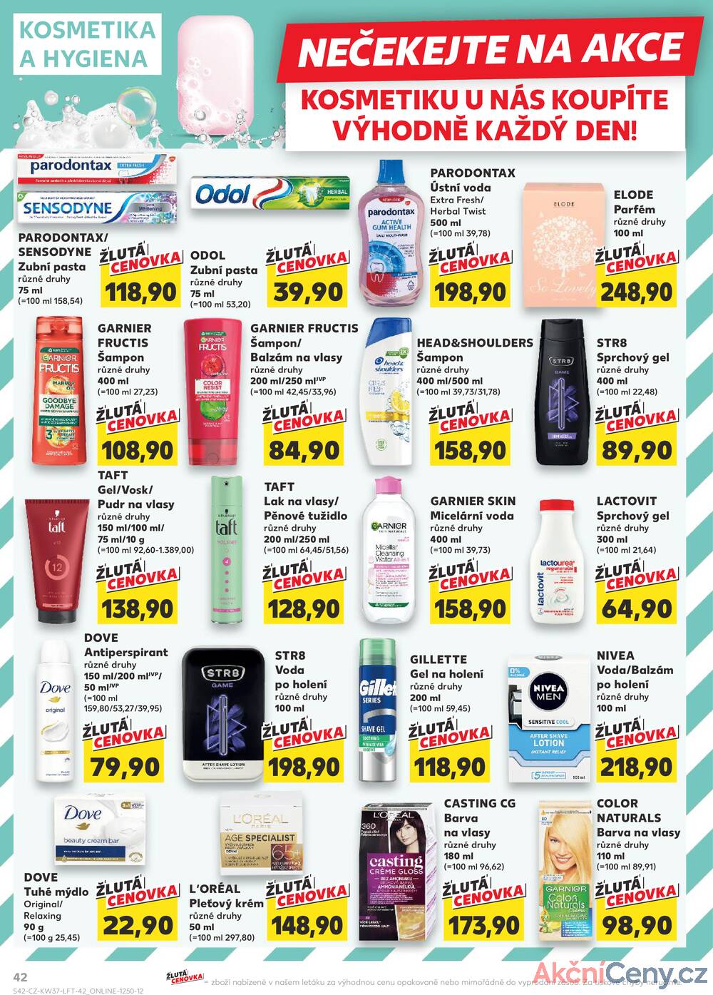 Leták Kaufland - Kaufland 10.9. - 16.9. - Kaufland - Cheb - strana 42