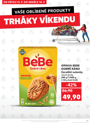Kaufland 10.9. - 16.9. - Kaufland - Jaroměř