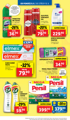 Lidl od 8.9. do 10.9.2025