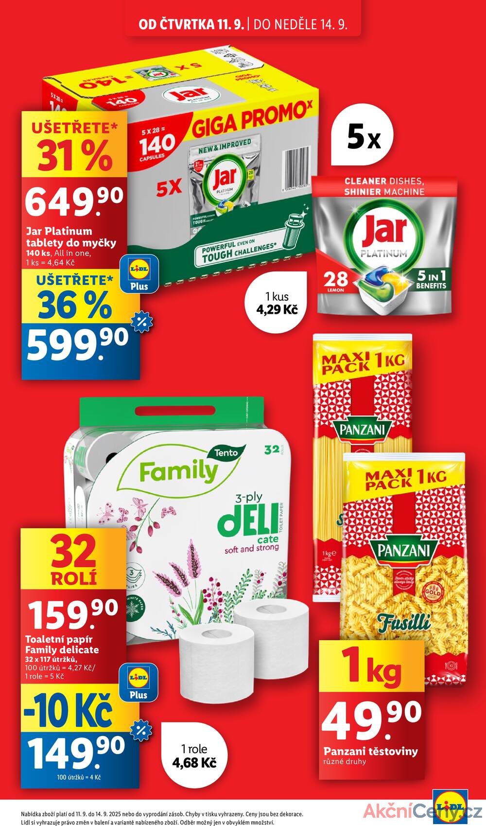 Leták Lidl - Lidl Čtvrtek od 11.9. do 14.9.2025 - strana 3
