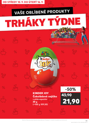 Kaufland 10.9. - 16.9. - Kaufland - Ostrov - Jáchymovská