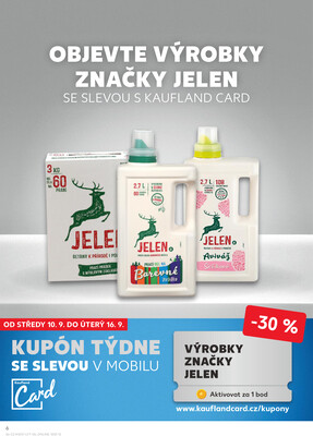 Kaufland 10.9. - 16.9. - Kaufland - Plzeň (Sukova)