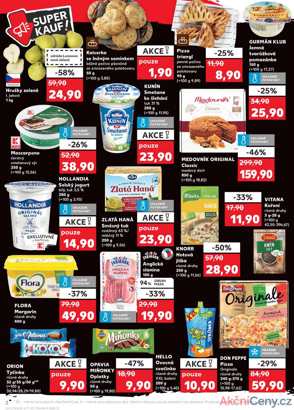 Leták Kaufland - Kaufland 10.9. - 16.9. - Kaufland - Vrchlabí - strana 2