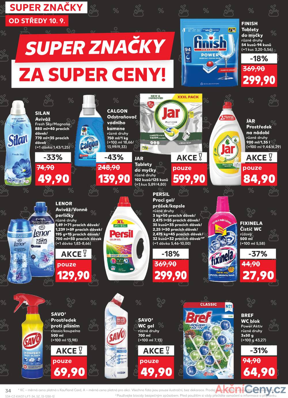 Leták Kaufland - Kaufland 10.9. - 16.9. - Kaufland - Kutná Hora - strana 34