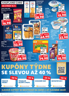 Kaufland 10.9. - 16.9. - Kaufland - Praha - Hloubětín