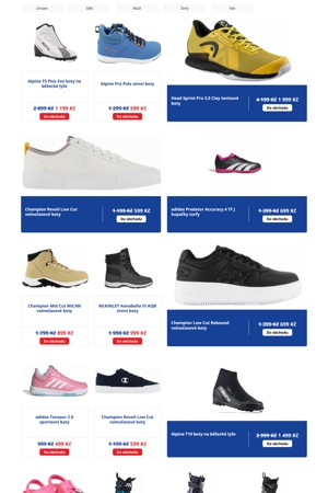 leták Intersport