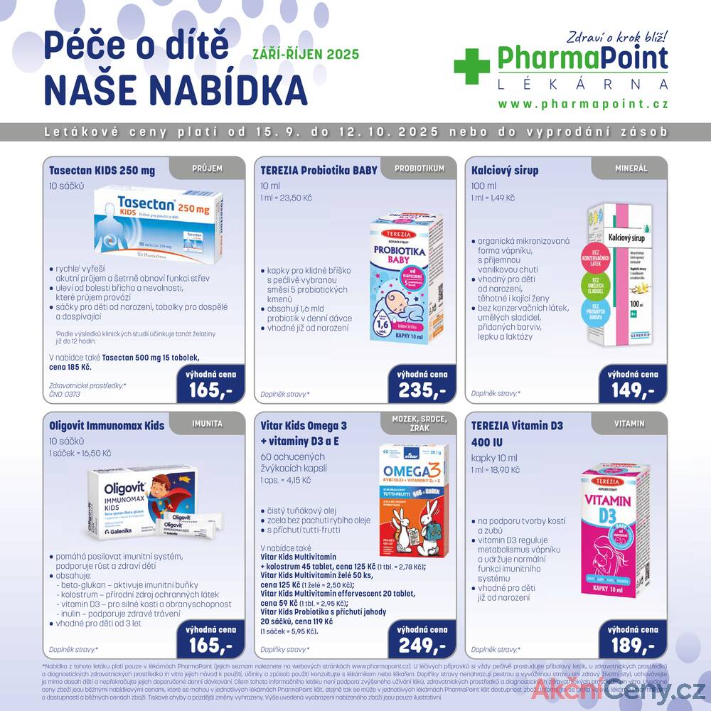 Leták PharmaPoint  - Pharma Point typ A od 15.9. do 12.10.2025 - strana 2