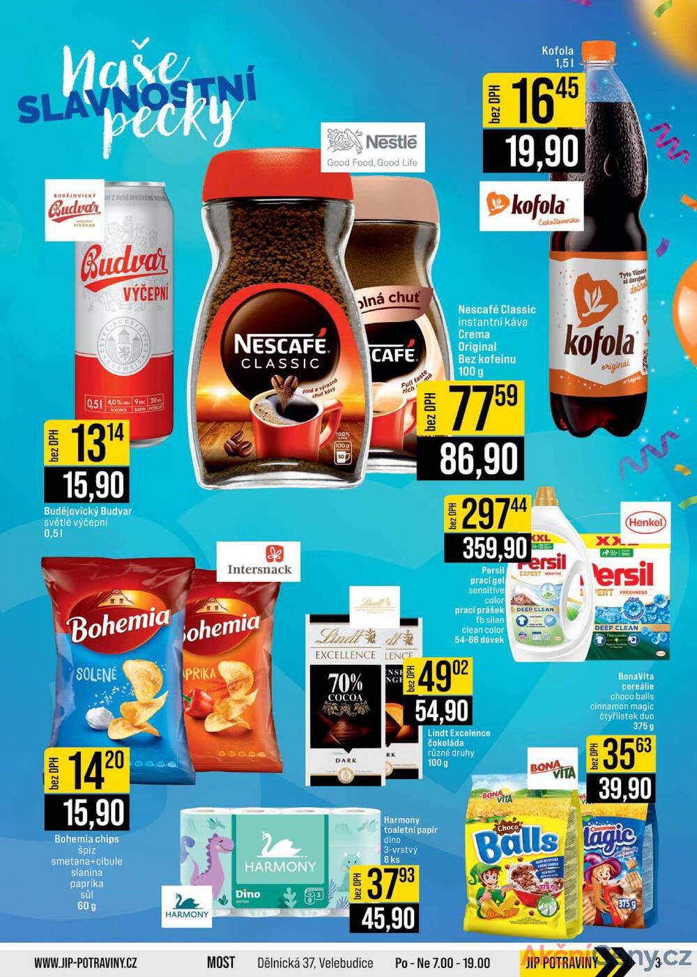 Leták JIP - JIP Cash & Carry Brno, Praha, Ostrava, Jilemnice, Pardubice, Ostrava, Karlovy Vary, Olomouc a Zlín od 10.9. do 23.9.2025 - strana 3 Leták JIP - JIP Cash & Carry Brno, Praha, Ostrava, Jilemnice, Pardubice, Ostrava, Karlovy Vary, Olomouc a Zlín od 10.9. do 23.9.2025 - strana 3