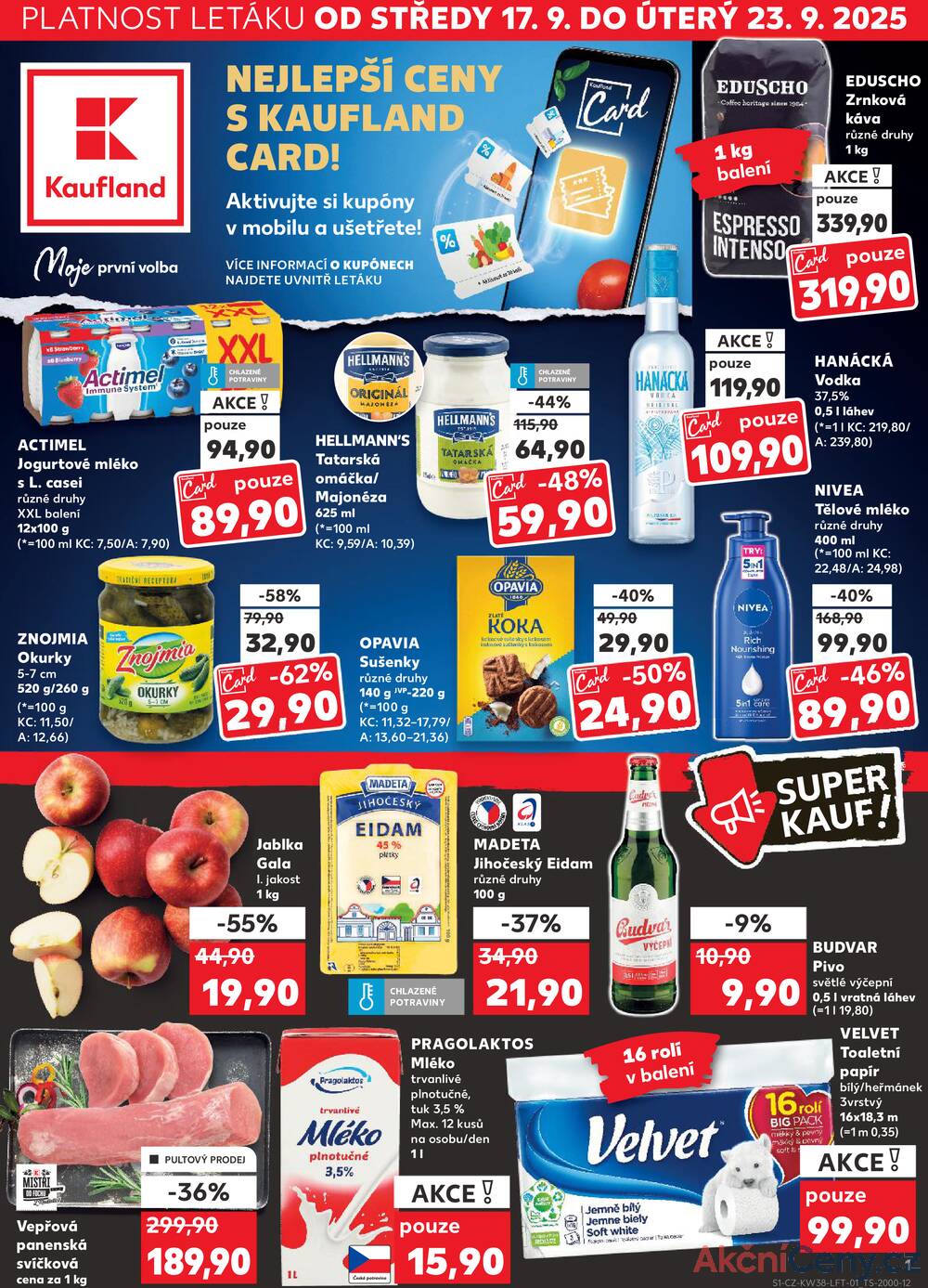 Leták Kaufland - Kaufland 17.9. - 23.9. - Kaufland - Třinec - Lyžbice - strana 1