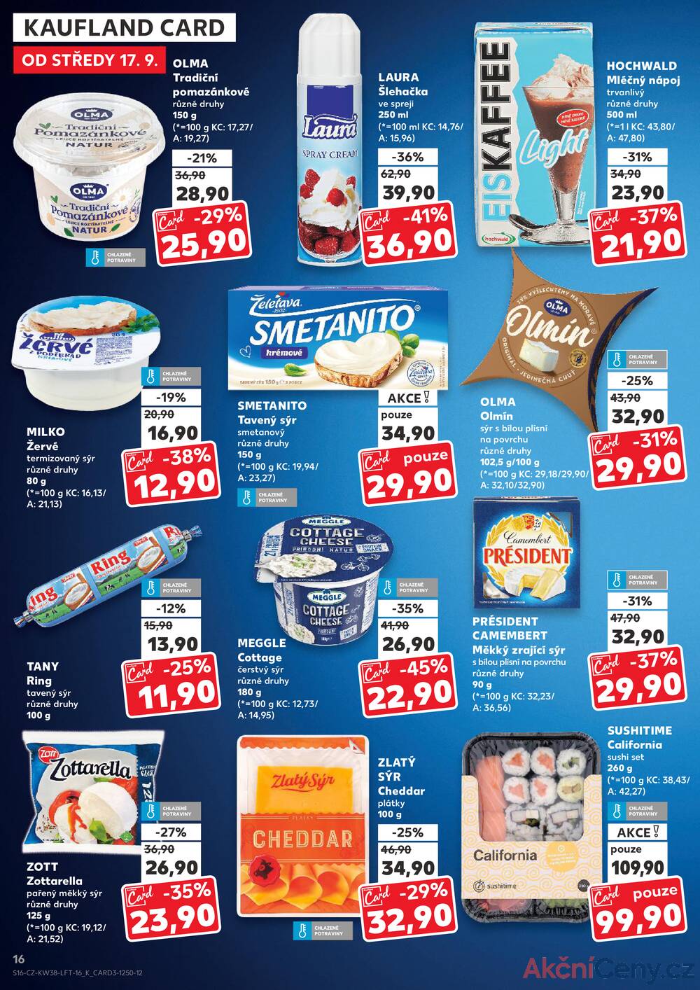 Leták Kaufland - Kaufland 17.9. - 23.9. - Kaufland - Uherský Brod - strana 16