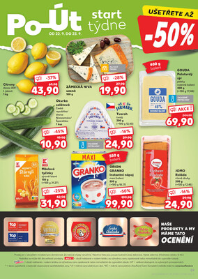 Kaufland 17.9. - 23.9. - Kaufland - Ostrava - Poruba