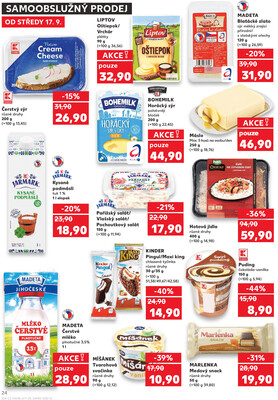 Kaufland 17.9. - 23.9. - Kaufland - Rakovník (ul. Luženská)