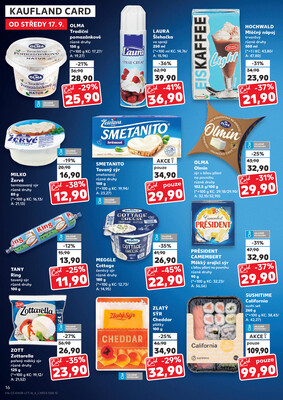 Kaufland 17.9. - 23.9. - Kaufland - Znojmo (Dukelských bojovníků)