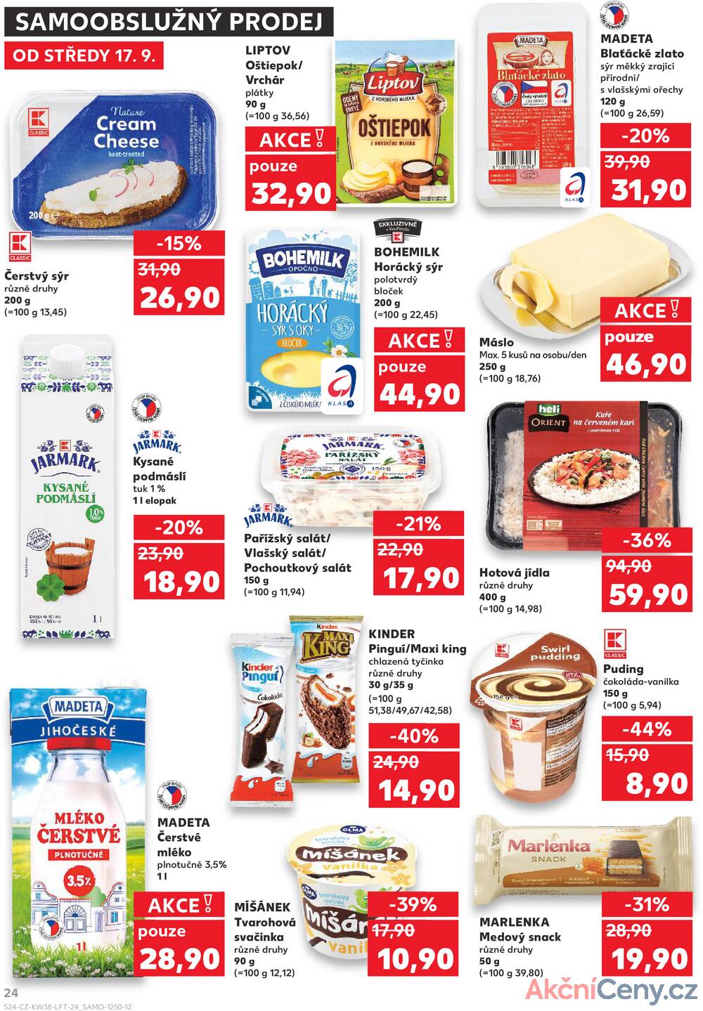 Leták Kaufland - Kaufland 17.9. - 23.9. - Kaufland - Vsetín - strana 24