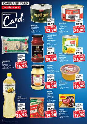 Kaufland 17.9. - 23.9. - Kaufland - Praha 8 (Libeň)