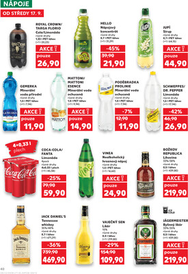 Kaufland 17.9. - 23.9. - Kaufland - Praha 8 (Libeň)