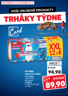 Kaufland 17.9. - 23.9. - Kaufland - Šternberk