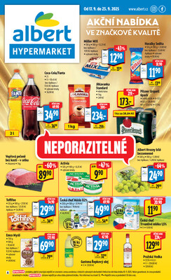 Leták Albert Hypermarket Jihomoravský od 17.9. do 23.9.2025
