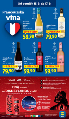 Lidl od 15.9. do 17.9.2025