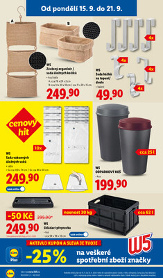 Lidl od 15.9. do 17.9.2025