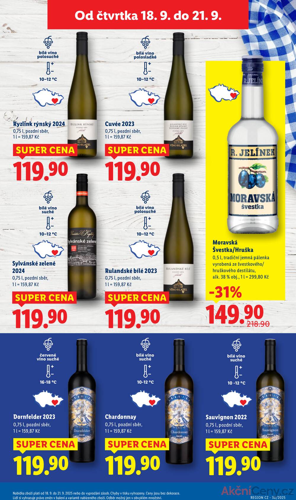 Leták Lidl - Lidl Čtvrtek od 18.9. do 21.9.2025 - strana 17